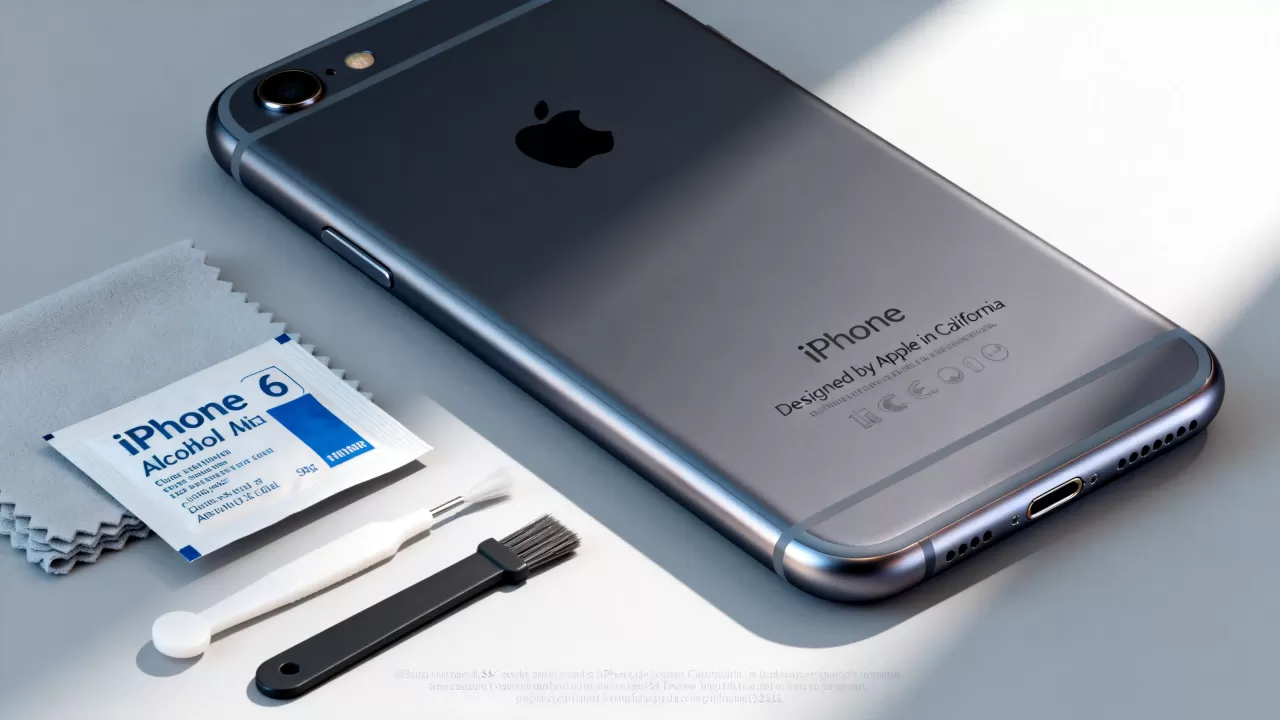 iPhone6背面字怎么擦掉，iPhone6背面字