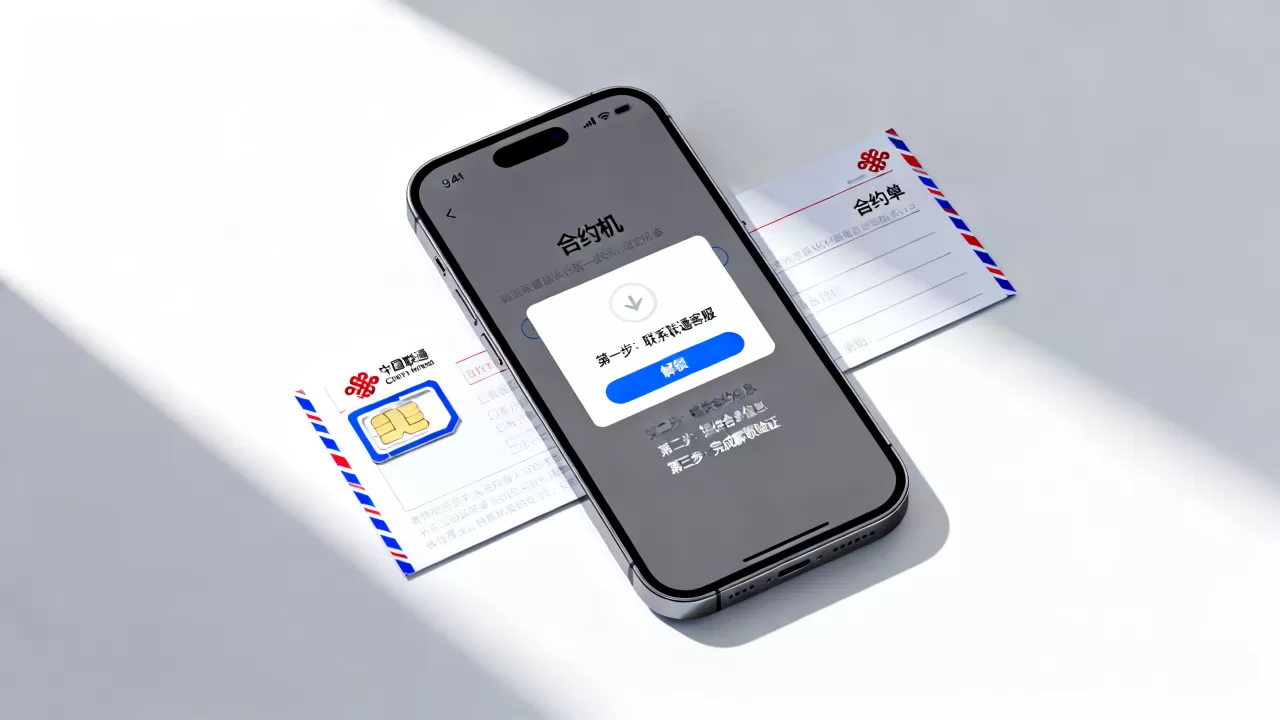联通iphone合约机怎么解锁？iphone合约机解锁流程