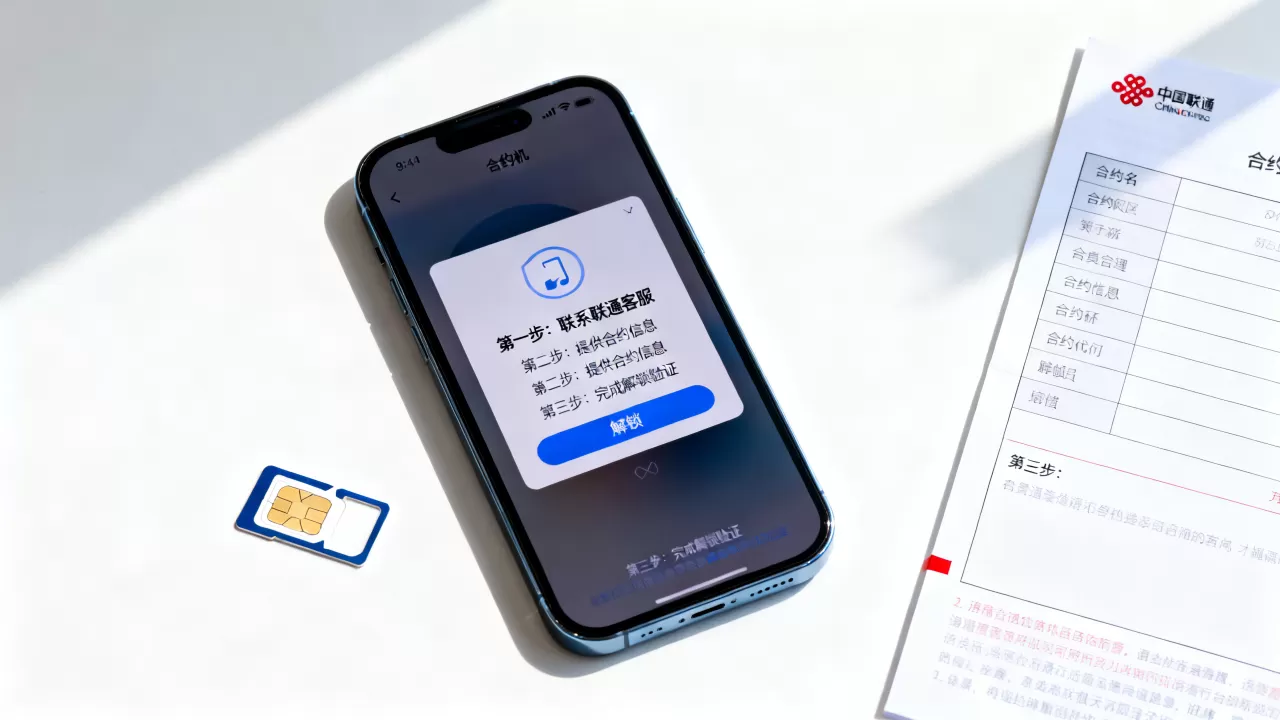 联通iphone合约机怎么解锁？iphone合约机解锁流程