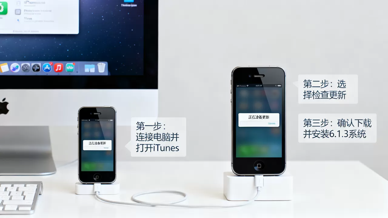iphone4能升级6.1.3系统吗，iphone4升级6.1.3教程