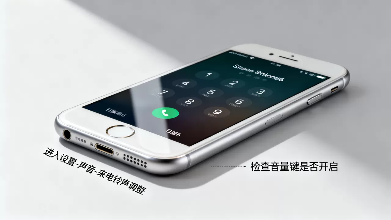iphone6日版来电没声音怎么办，iphone6日版