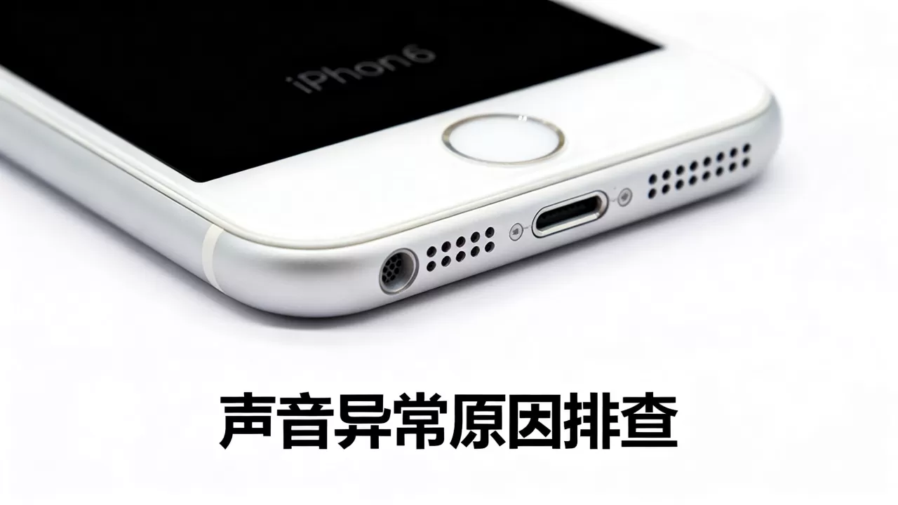 iphone6哒哒哒响怎么回事，iphone6声音异常