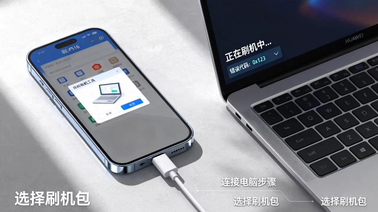 华为f516刷机教程，华为f516刷机失败怎么办