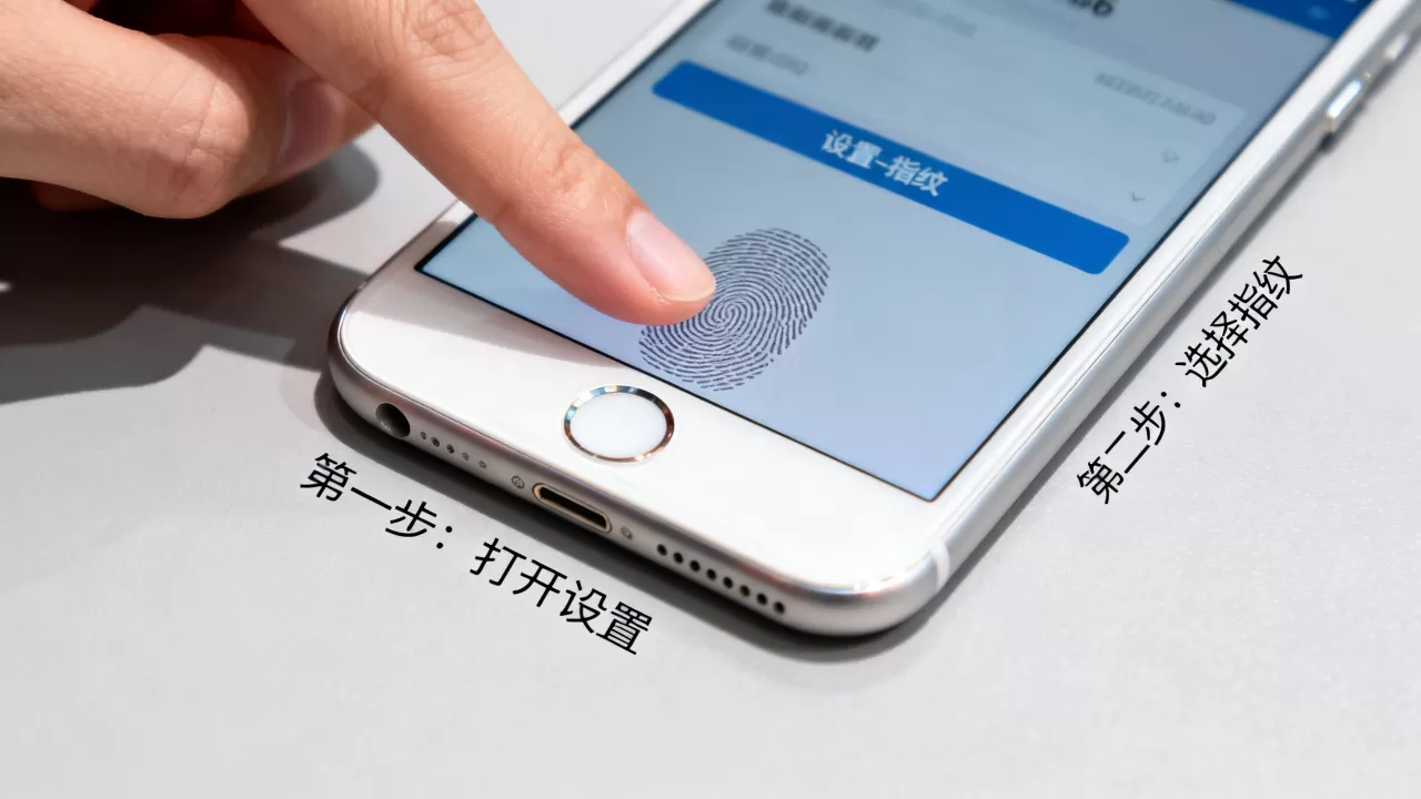 iphone6录指纹怎么弄，iphone6指纹录入