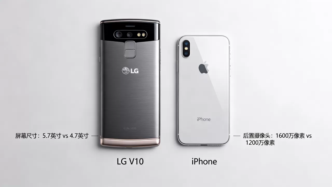 lg v10和iphone哪个好，lg v10和iphone对比