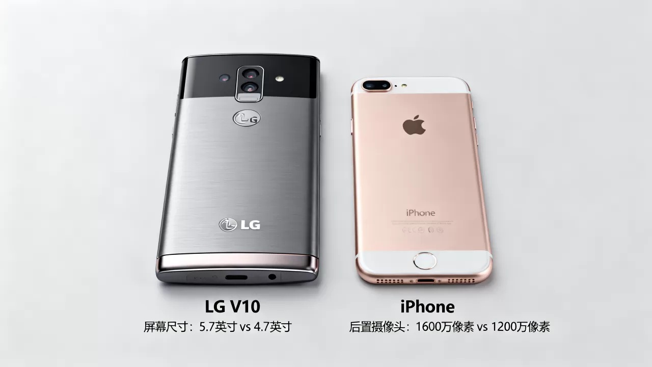 lg v10和iphone哪个好，lg v10和iphone对比