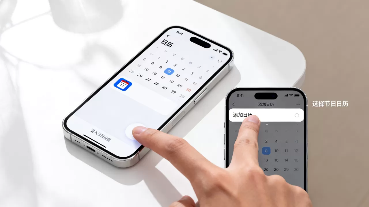 iphone日历怎么显示节日，iphone日历添加节日方法