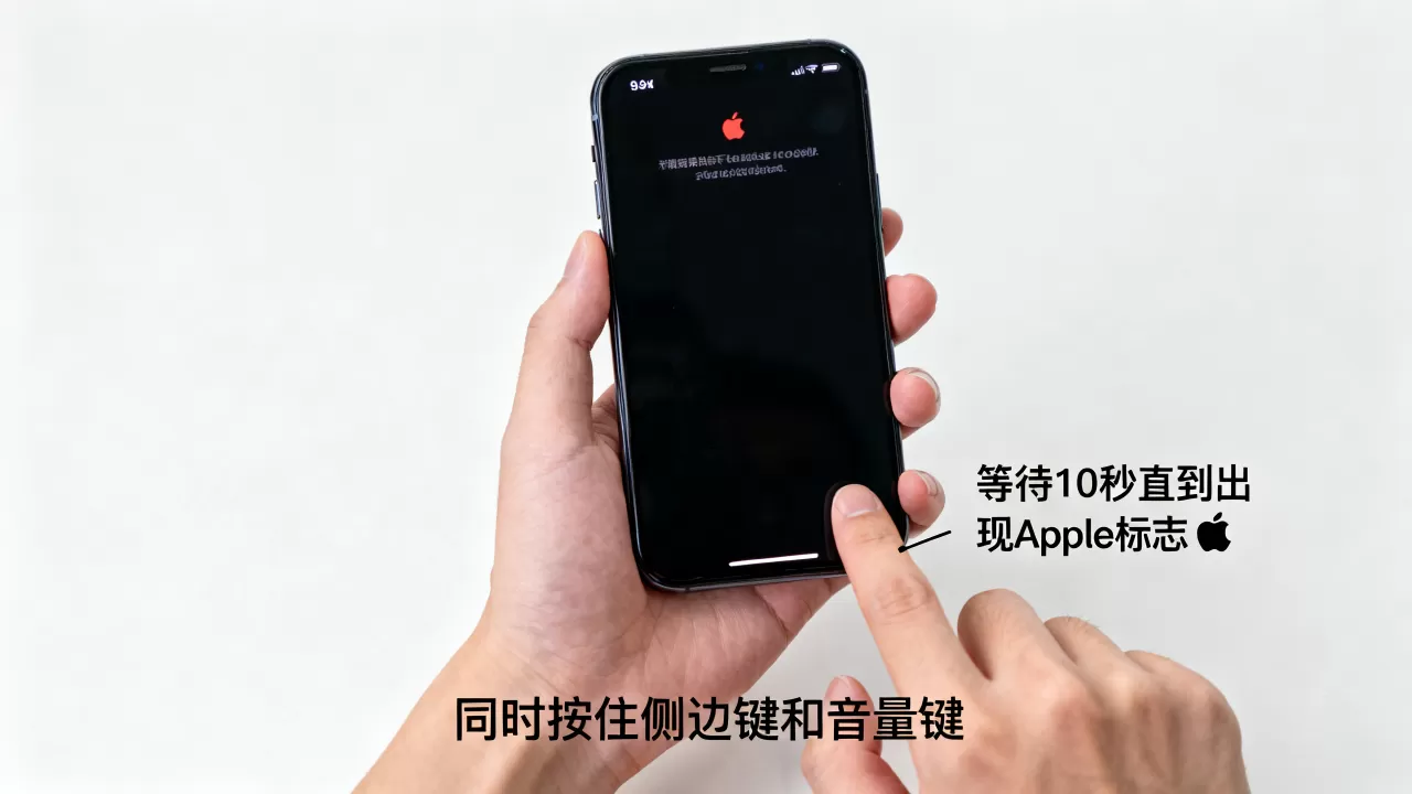 iphone一直死机怎么办，iphone死机重启