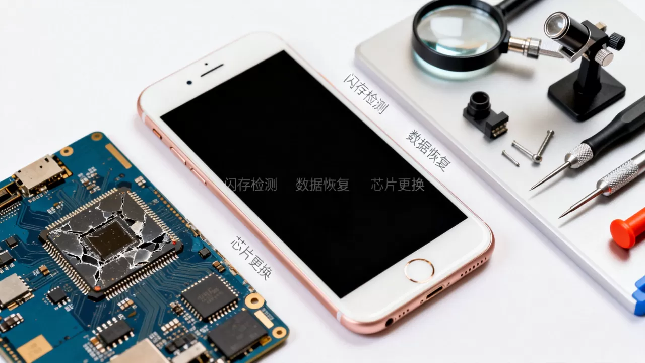 iphone6 plus闪存坏了怎么办，iphone6 plus闪存
