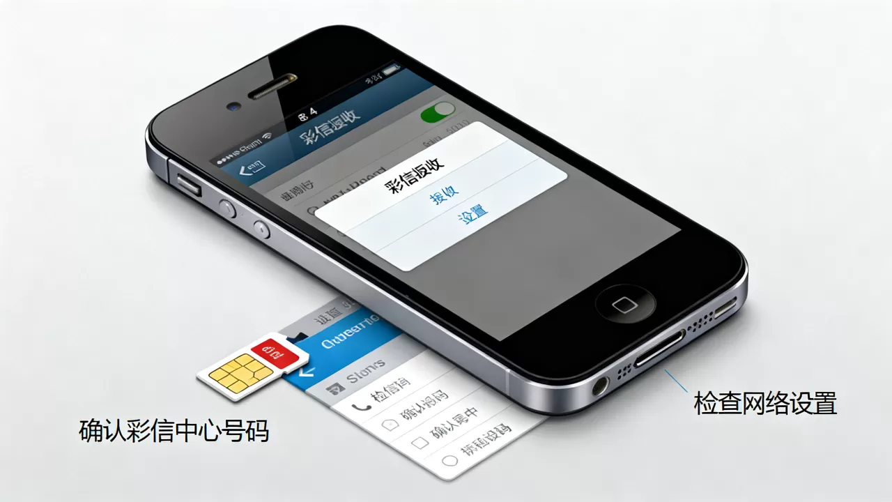 iphone4能收彩信吗，iphone4收不到彩信怎么办