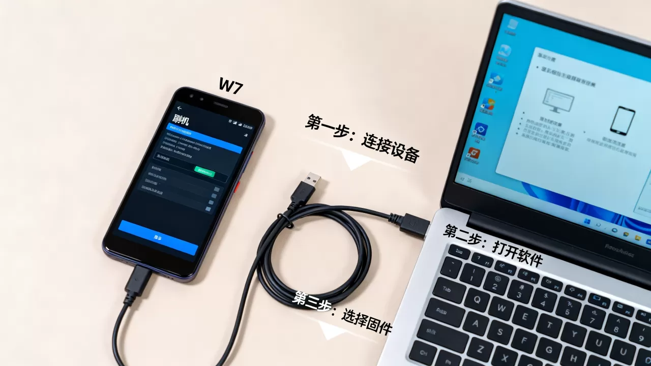 wp7刷机软件怎么用，wp7刷机教程