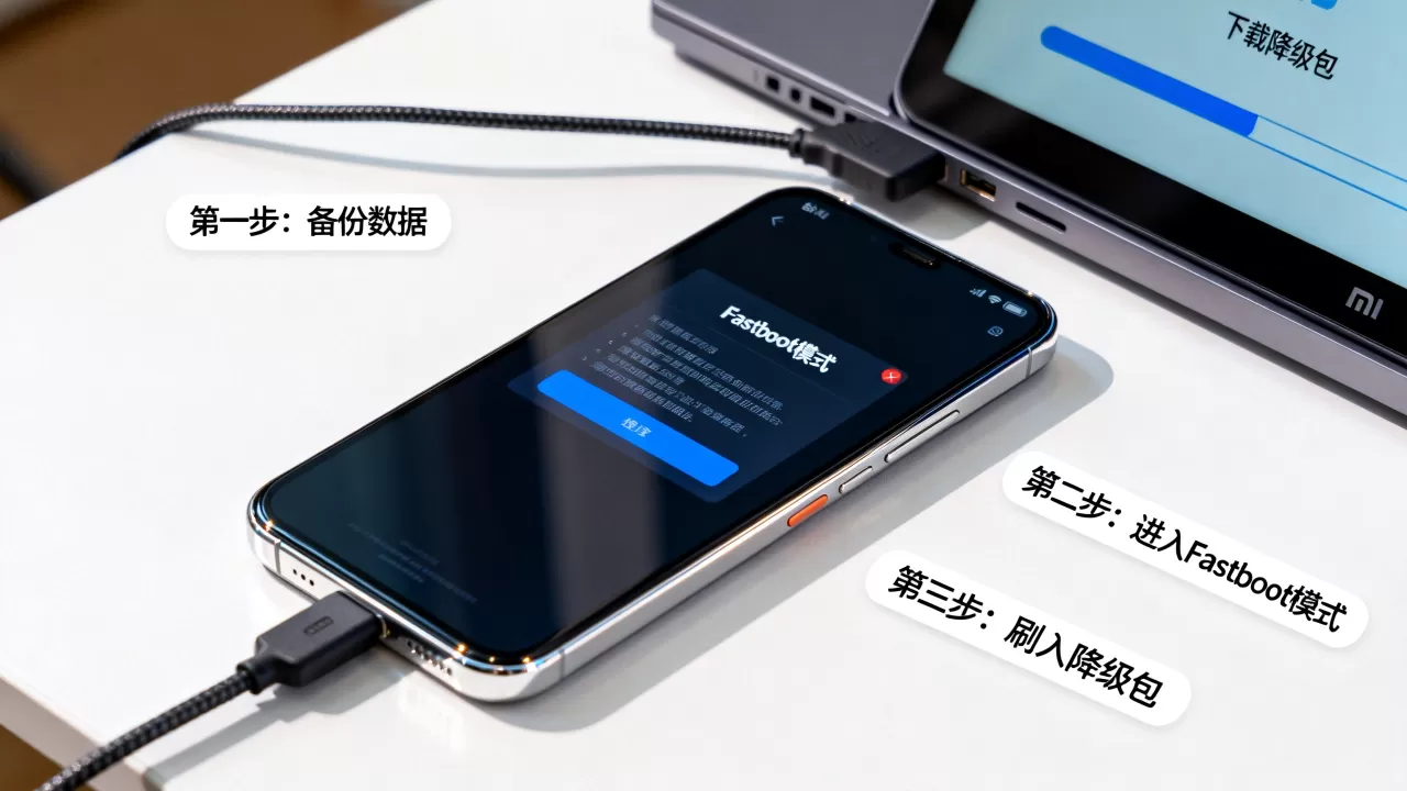 小米手机降级刷机教程，小米手机怎么降级