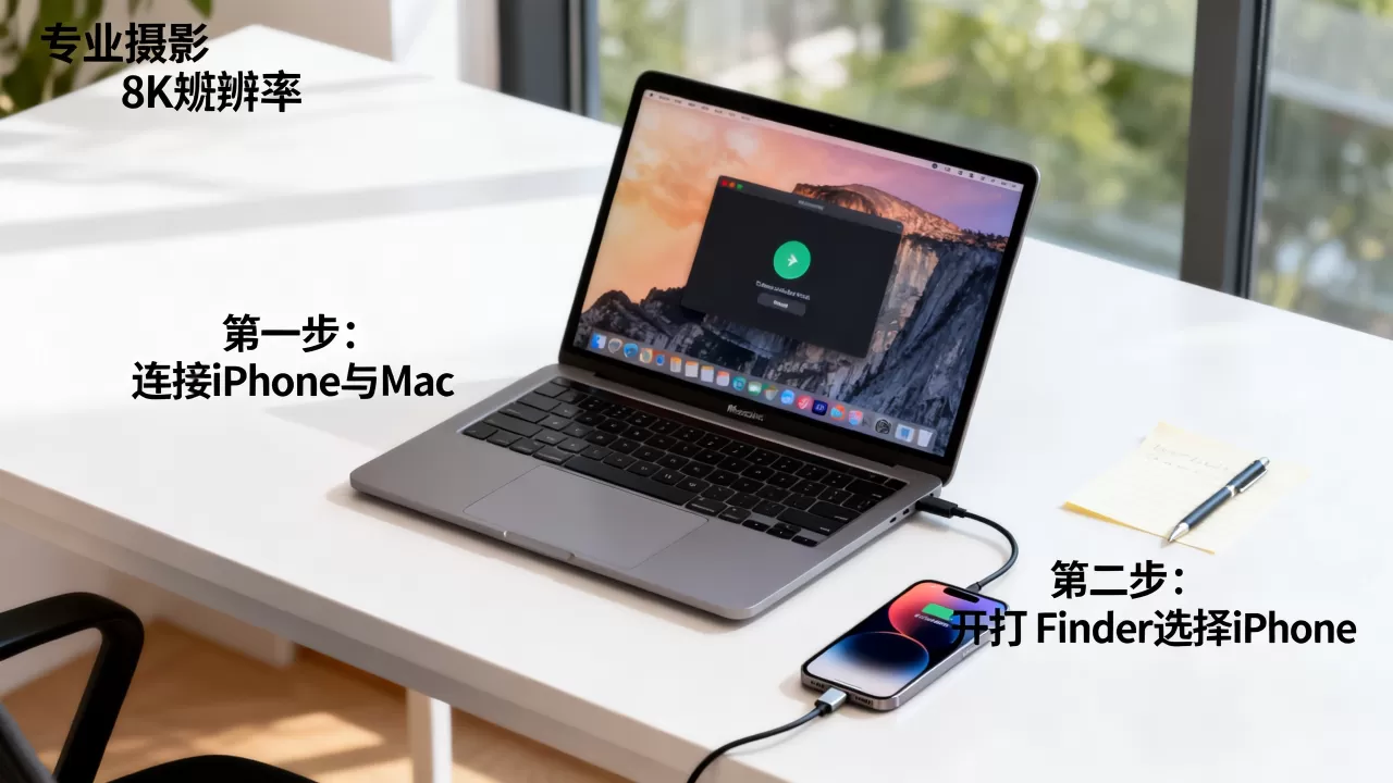 Mac上iPhone备份怎么操作，iPhone备份到电脑