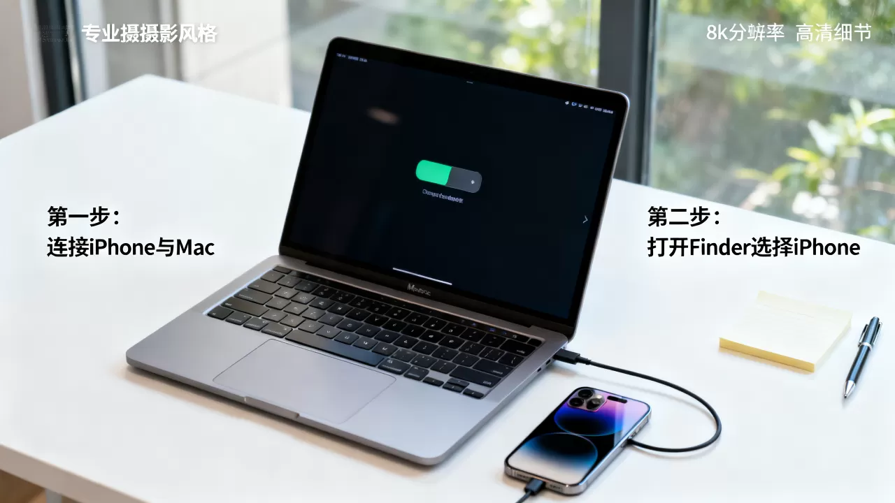 Mac上iPhone备份怎么操作，iPhone备份到电脑