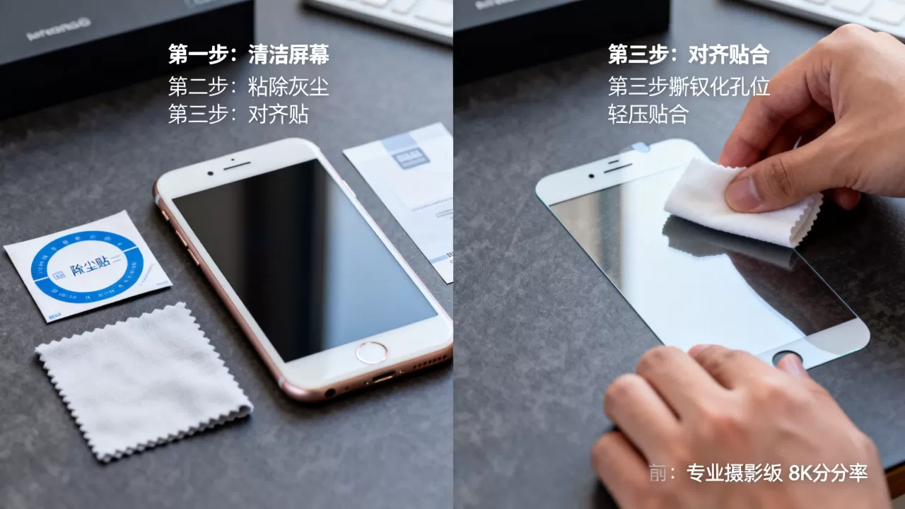 iphone6上膜教程，iphone6钢化膜怎么贴