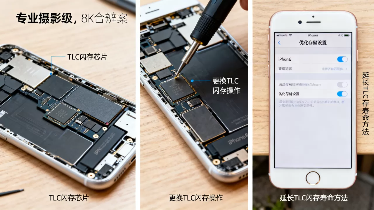 iPhone6 TLC闪存，iPhone6 TLC闪存寿命短怎么解决