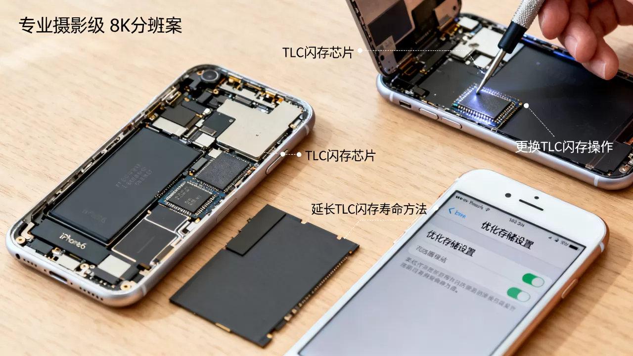 iPhone6 TLC闪存，iPhone6 TLC闪存寿命短怎么解决
