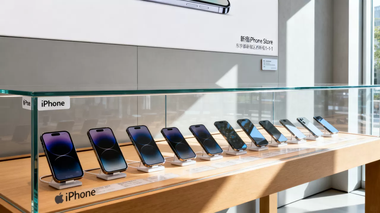 日本买iPhone实体店在哪，日本iphone实体店