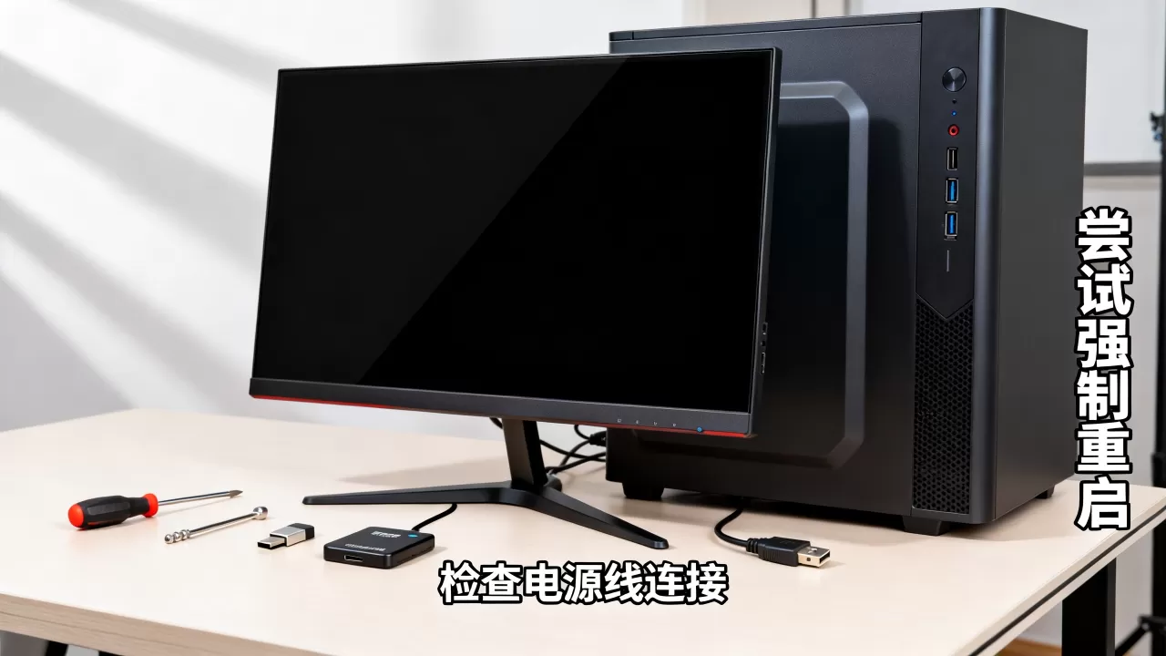 电脑刷机黑屏无法开机怎么办，刷机黑屏解决方法