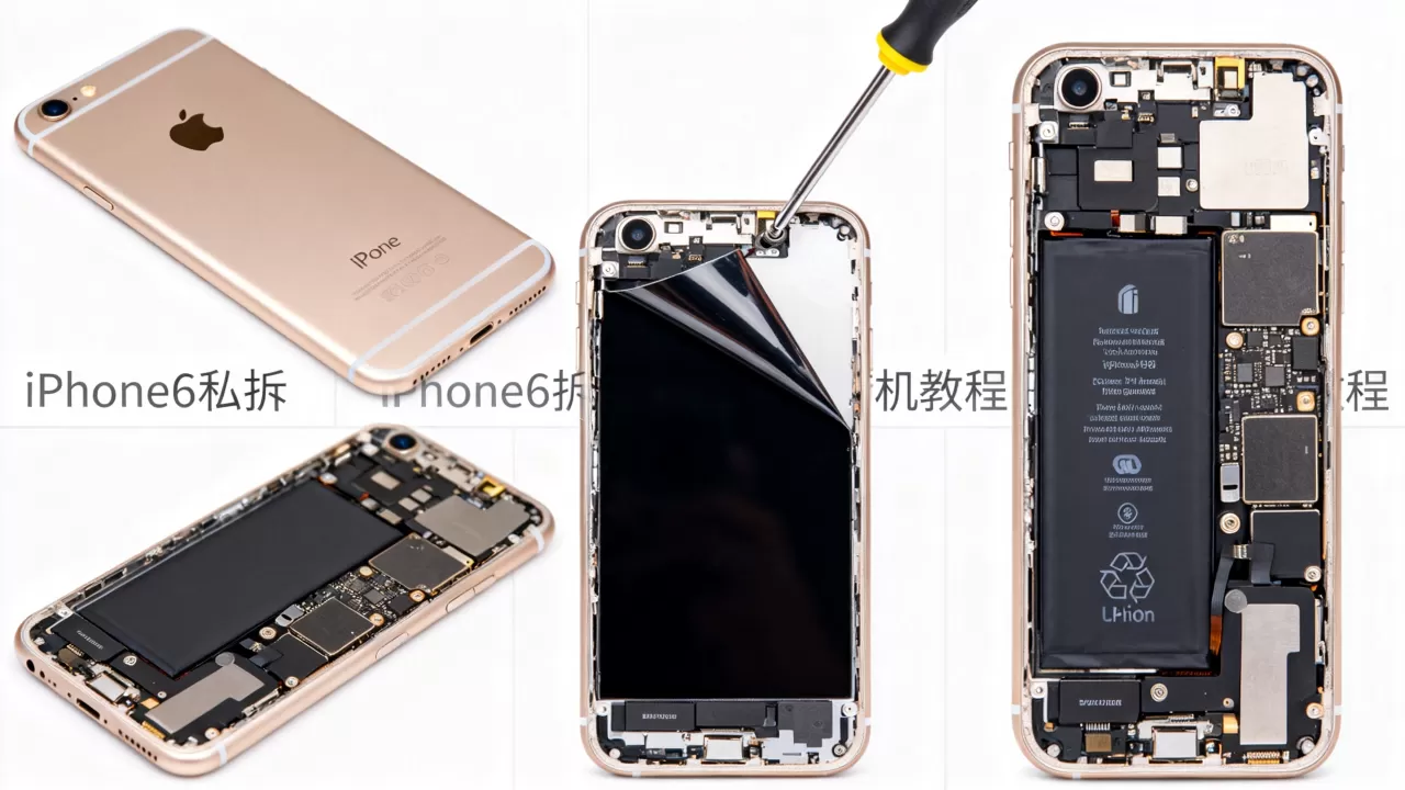 iphone6私拆，iphone6拆机教程