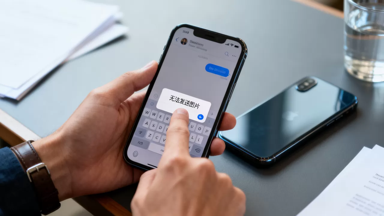iPhone短信发不了图片怎么办，iphone短信发不了图片