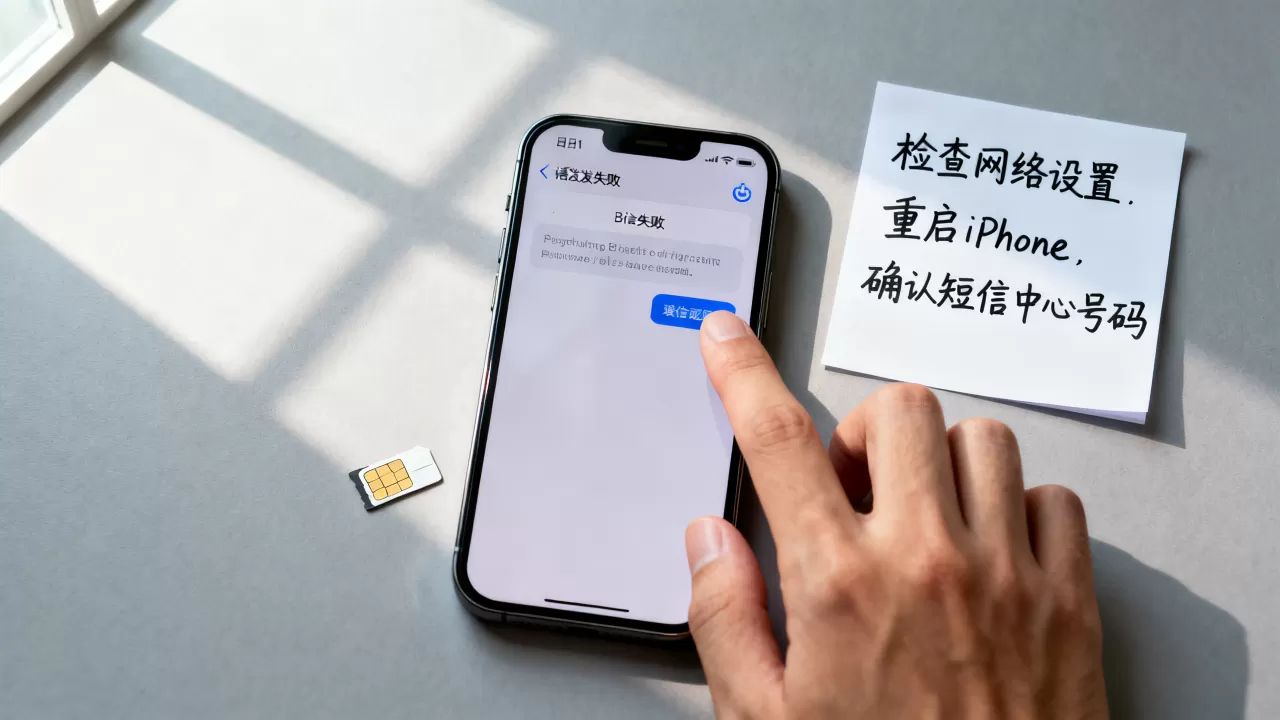 日版iPhone发不了短信怎么办，iPhone无法发送短信解决方法
