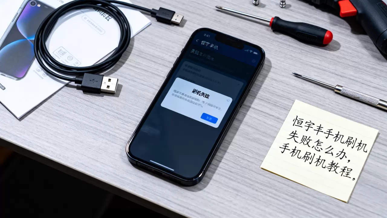 恒宇丰手机刷机失败怎么办，手机刷机教程