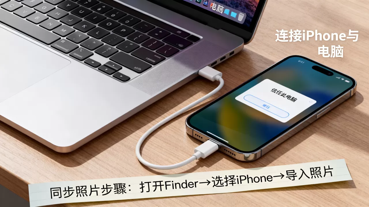iphone和电脑怎么同步，iphone和电脑怎么同步照片