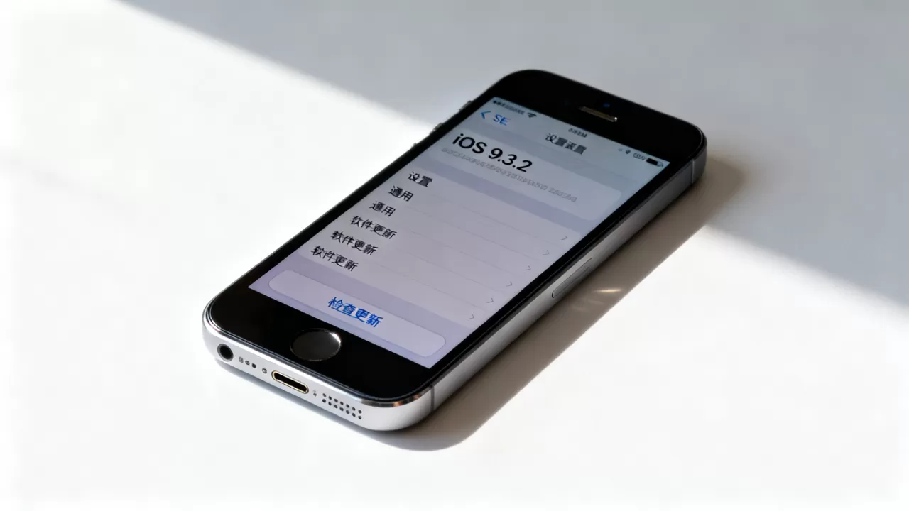 ios9.3.2 iphone se能升级吗，ios9.3.2