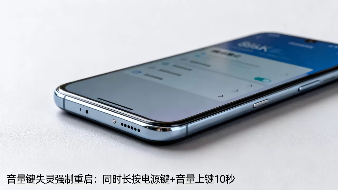 音量键坏了进刷机模式，手机音量键失灵怎么强制重启