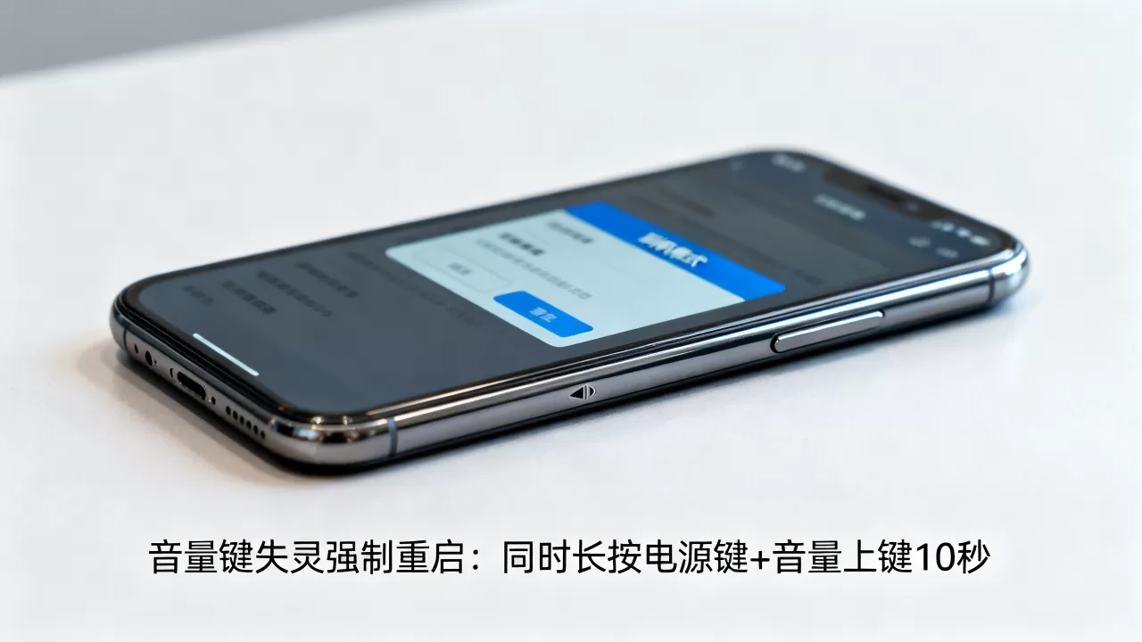 音量键坏了进刷机模式，手机音量键失灵怎么强制重启
