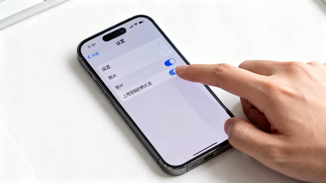 iphone如何打开照片流，iphone照片流怎么开启