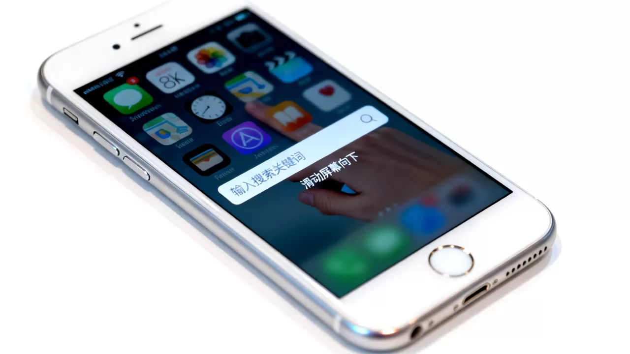 iphone6搜索栏怎么用，iphone6搜索栏