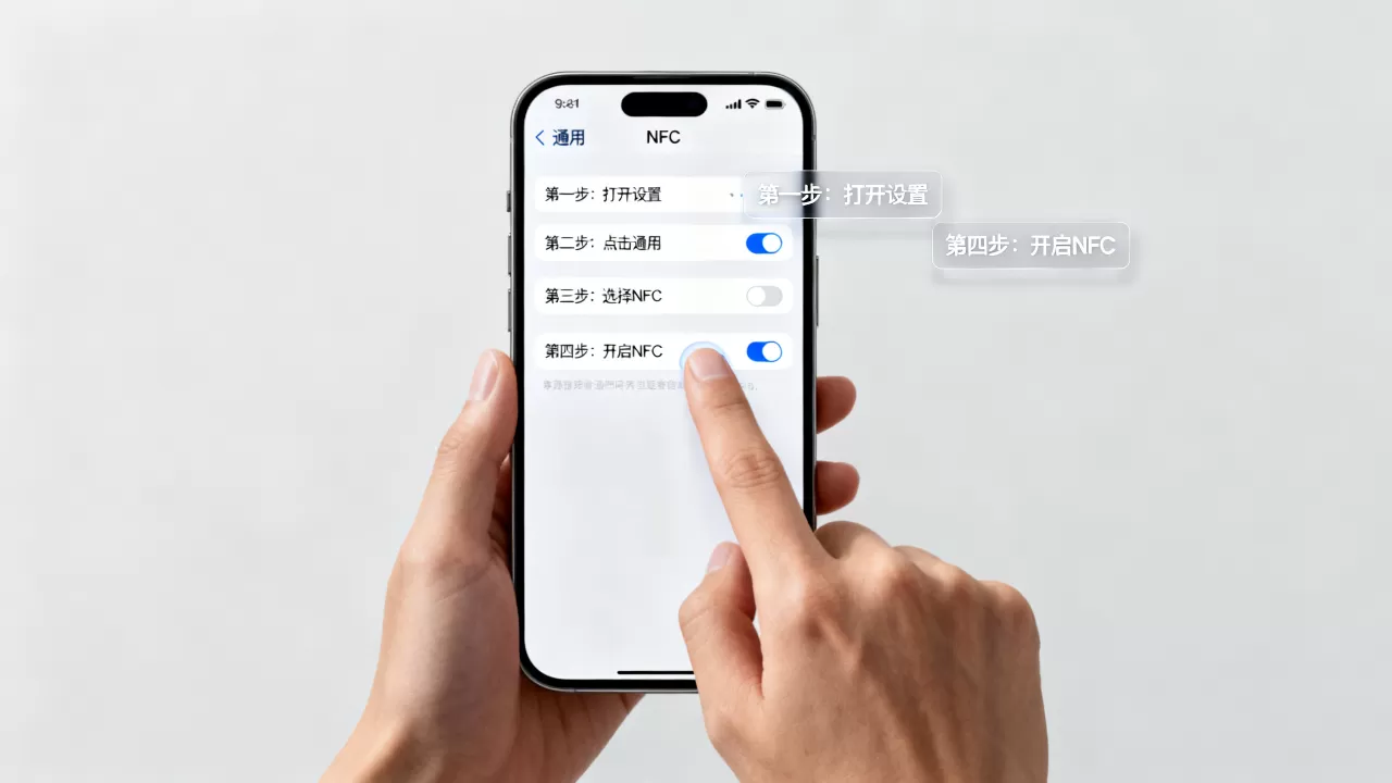 iphone怎么开nfc功能，苹果手机NFC怎么开启
