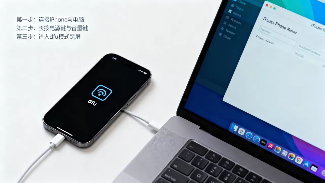 iphone进入dfu模式恢复教程，iphone怎么进dfu模式
