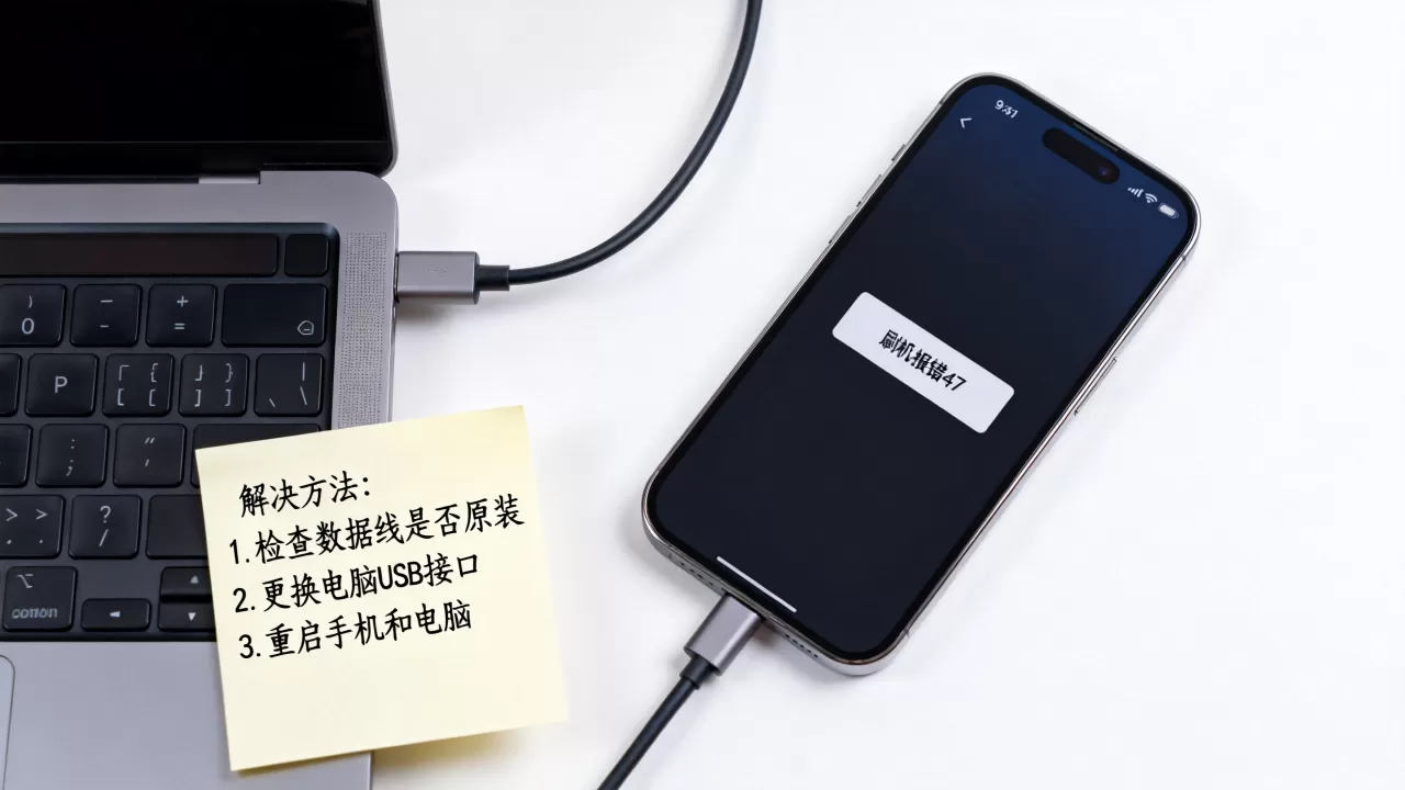 iphone刷机报错47怎么办，iphone刷机报错47解决方法