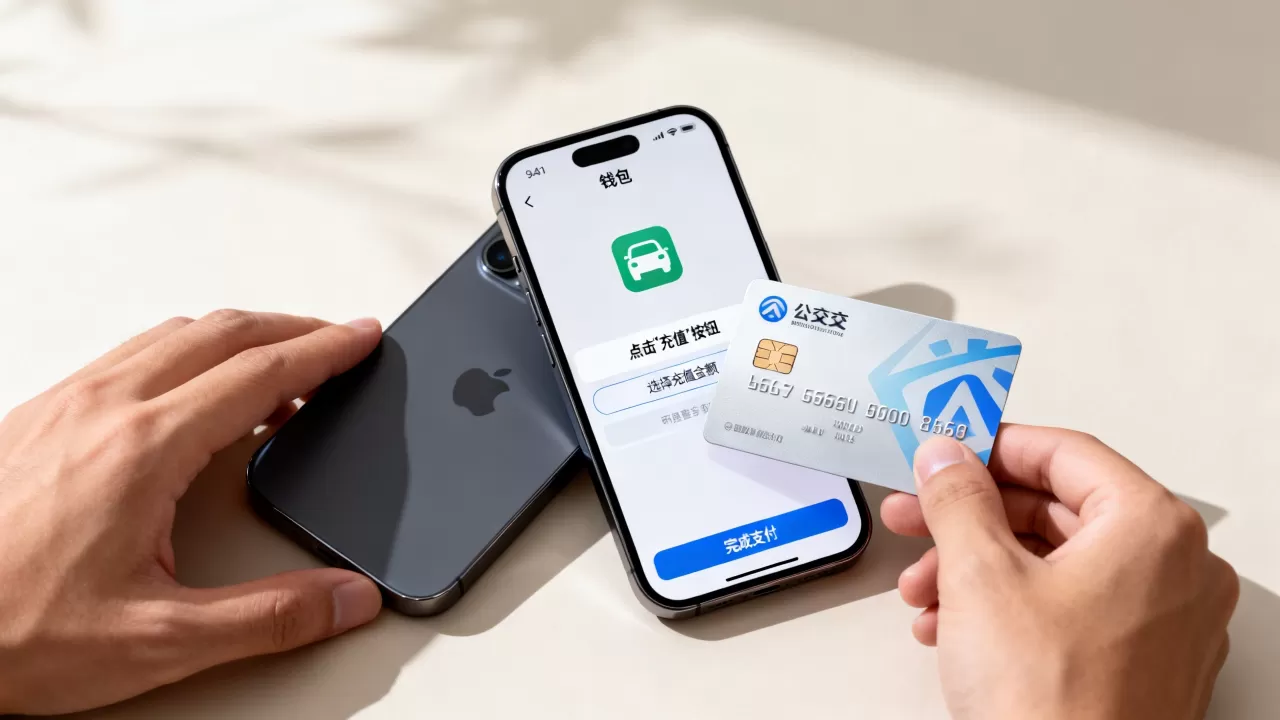 iPhone NFC如何充值公交卡，苹果NFC公交卡充值方法