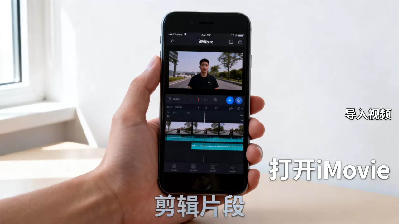 iphone7的imovie怎么用，iphone7能剪辑视频吗
