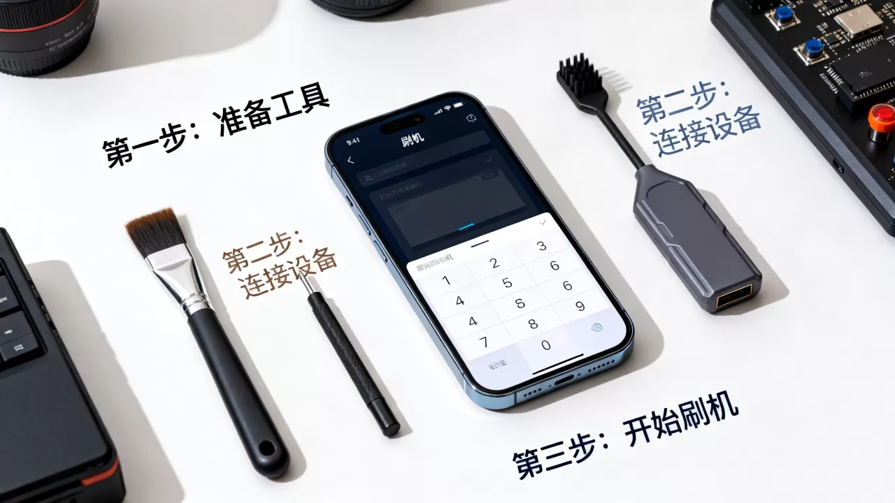中轴线怎么刷机，中轴线刷机教程