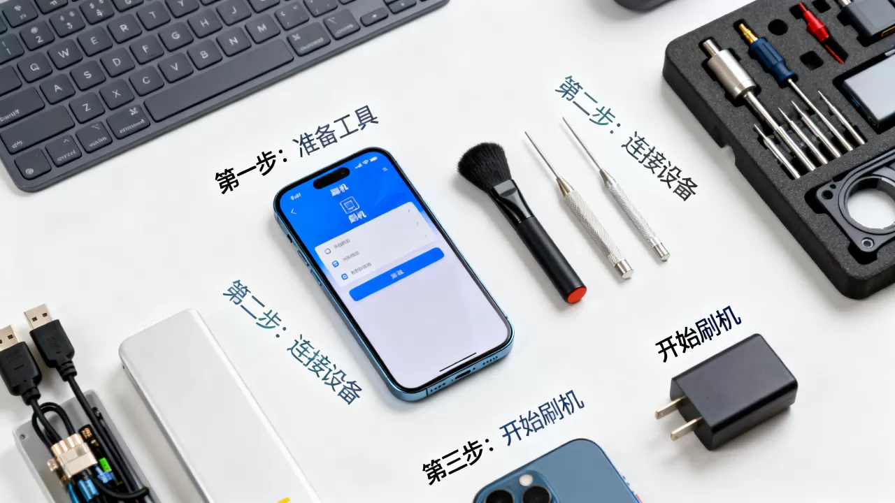 中轴线怎么刷机，中轴线刷机教程