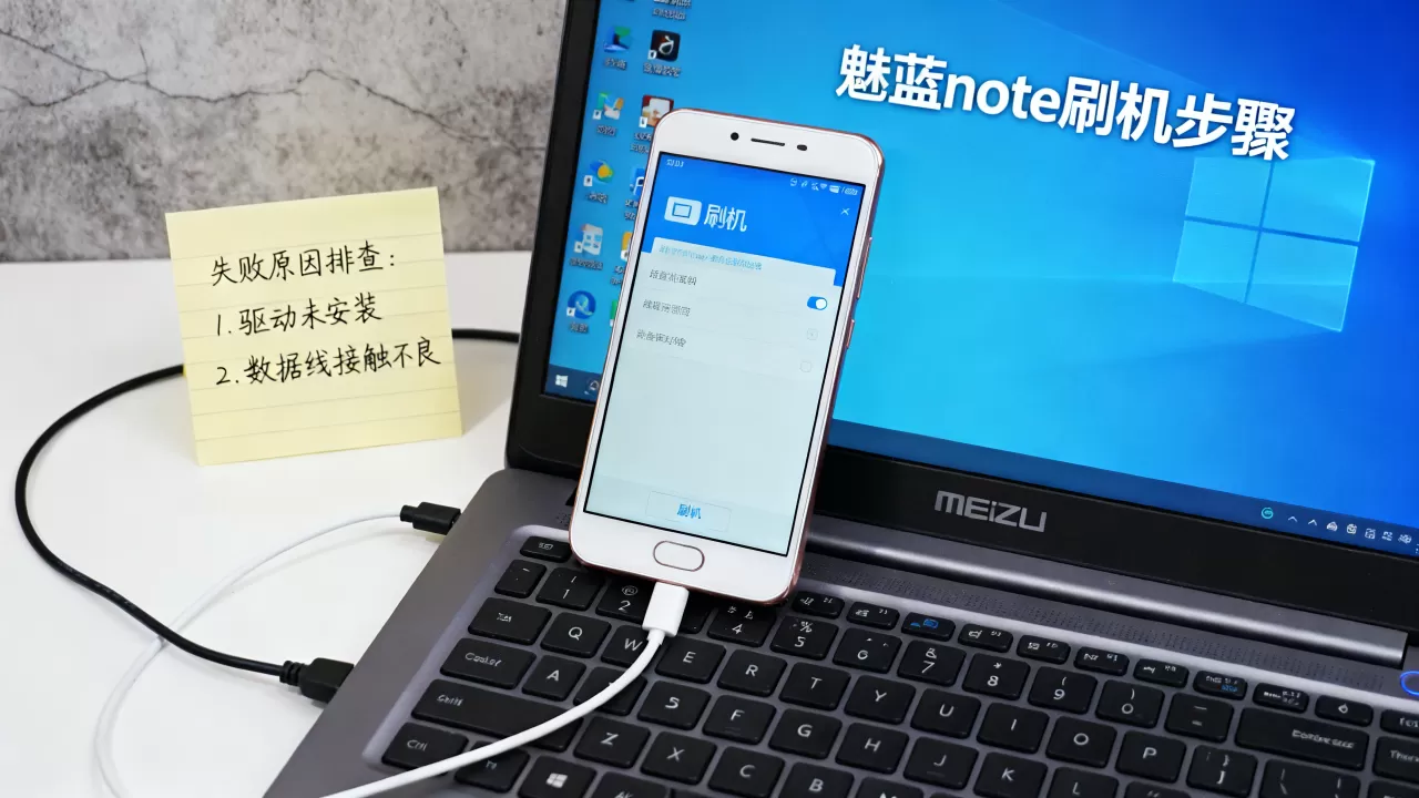 魅蓝note刷机软件，魅蓝note刷机失败怎么办