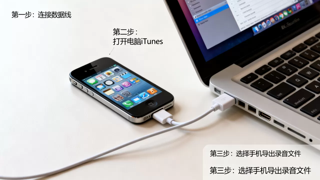 iphone 4如何导出录音，iphone4录音文件导出方法