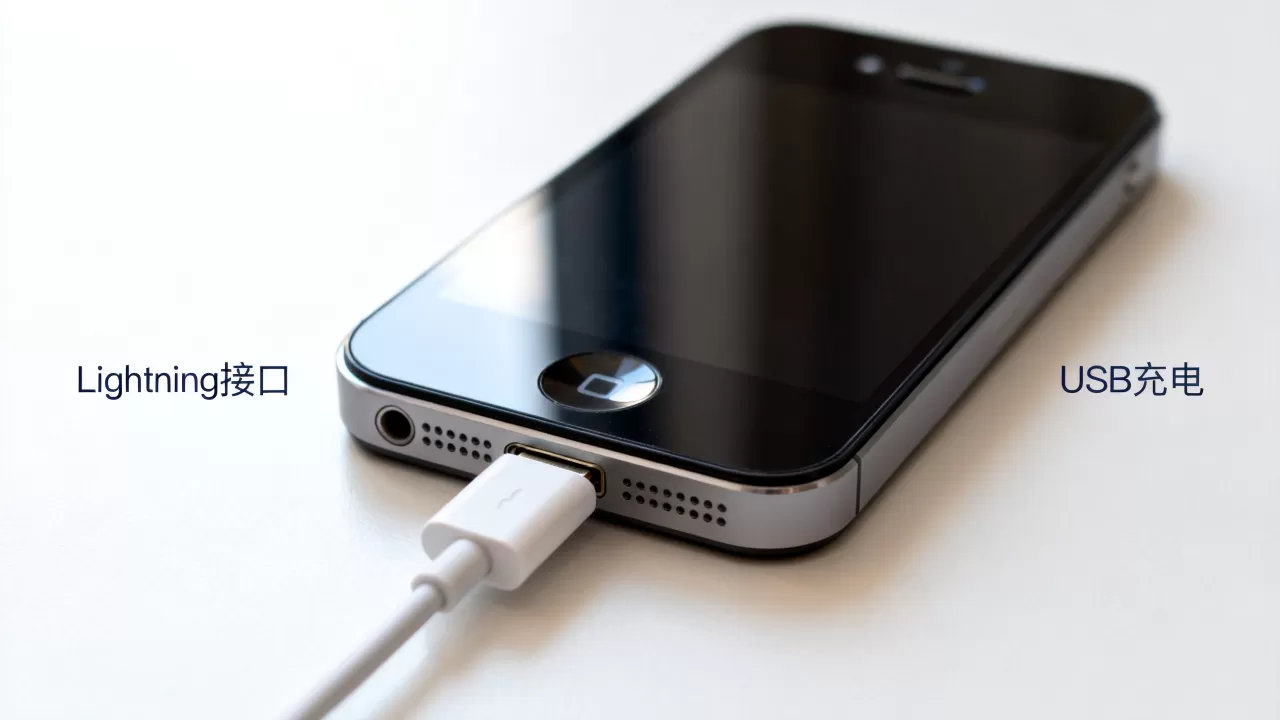iphone5 usb充电，iphone5充电线接口类型