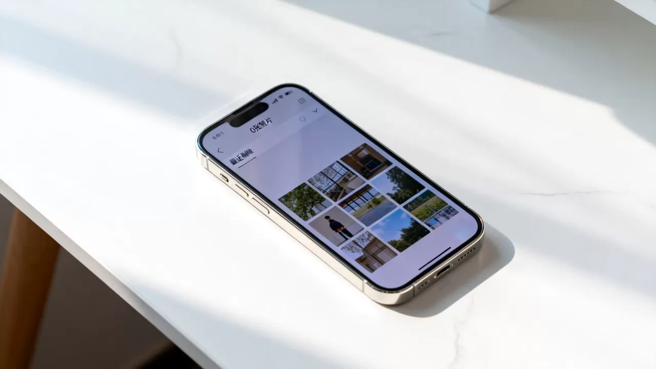 iphone相册没有照片却显示有内容，手机相册照片突然消失