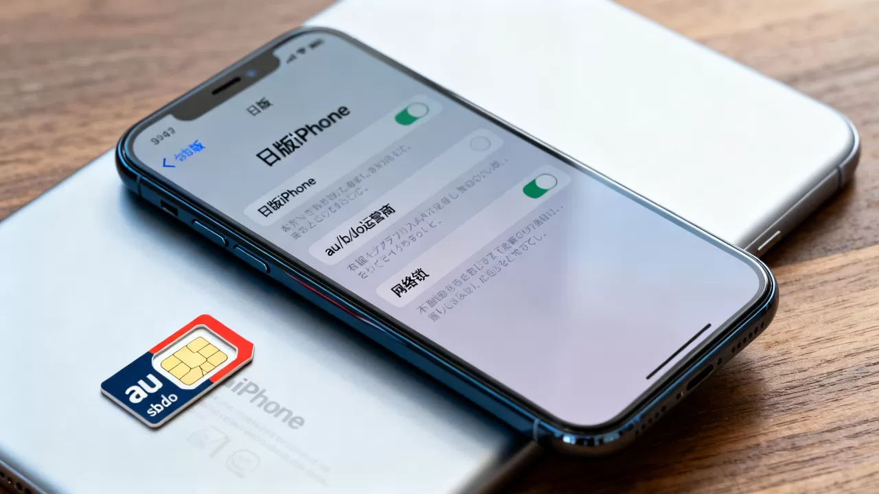 iphone日版au sb do能锁网吗，iphone日版au sb do