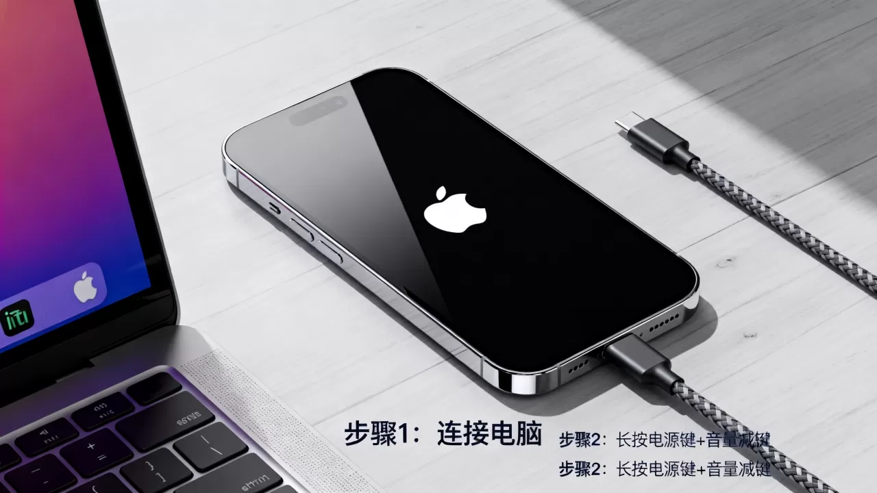 iphone开机白屏黑苹果怎么办，iphone白苹果解决办法
