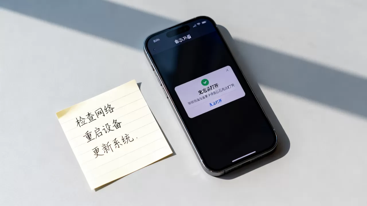 iphone备忘录升级后打不开怎么办，iphone备忘录