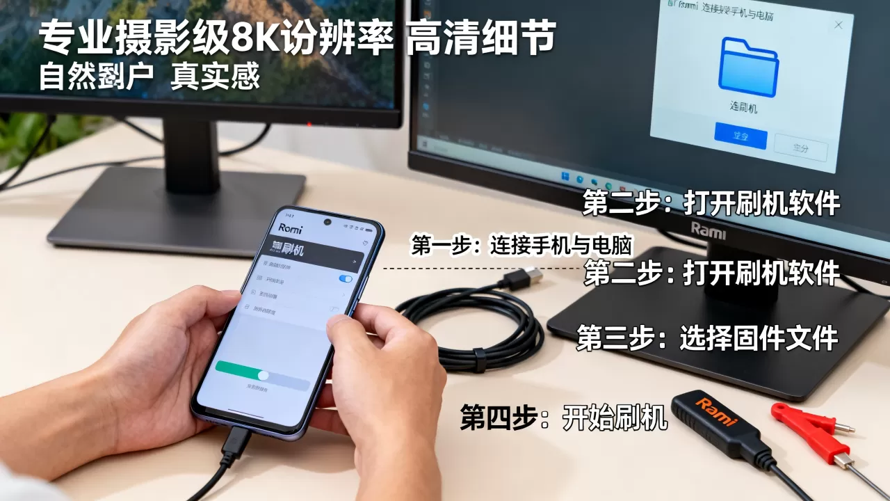 红米手机刷机步骤，红米手机刷机教程