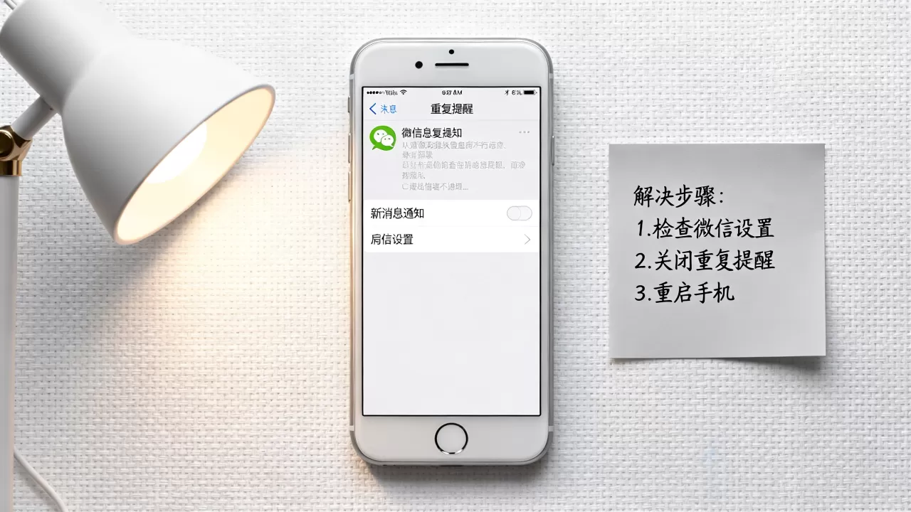 iPhone微信消息重复提醒怎么解决？iPhone微信消息重复提醒