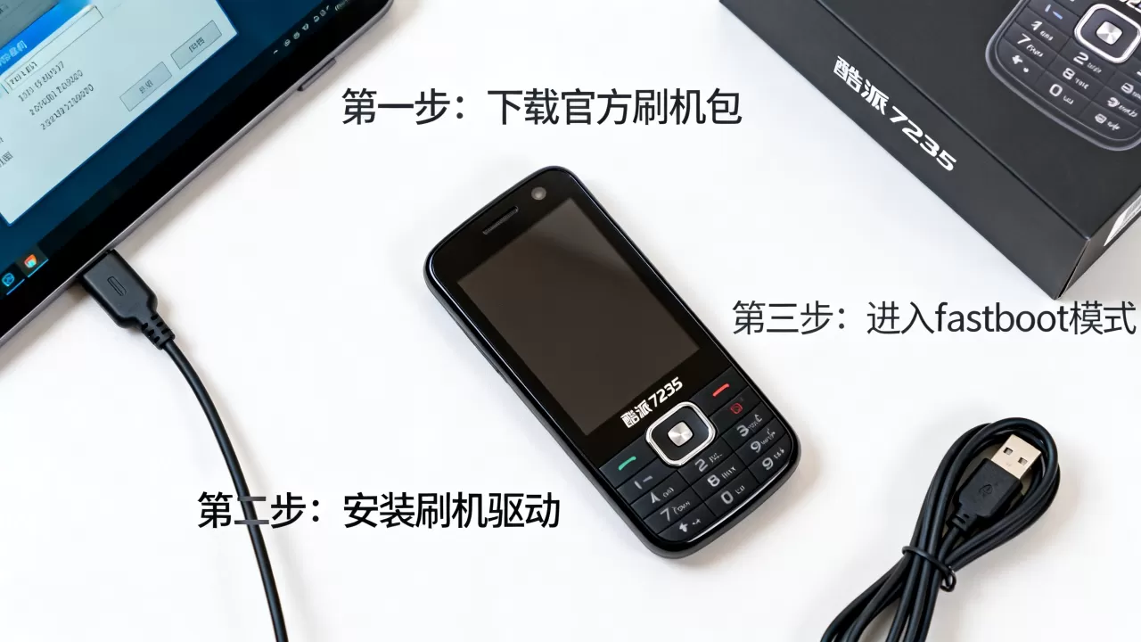 酷派7235刷机教程，酷派7235怎么刷机？